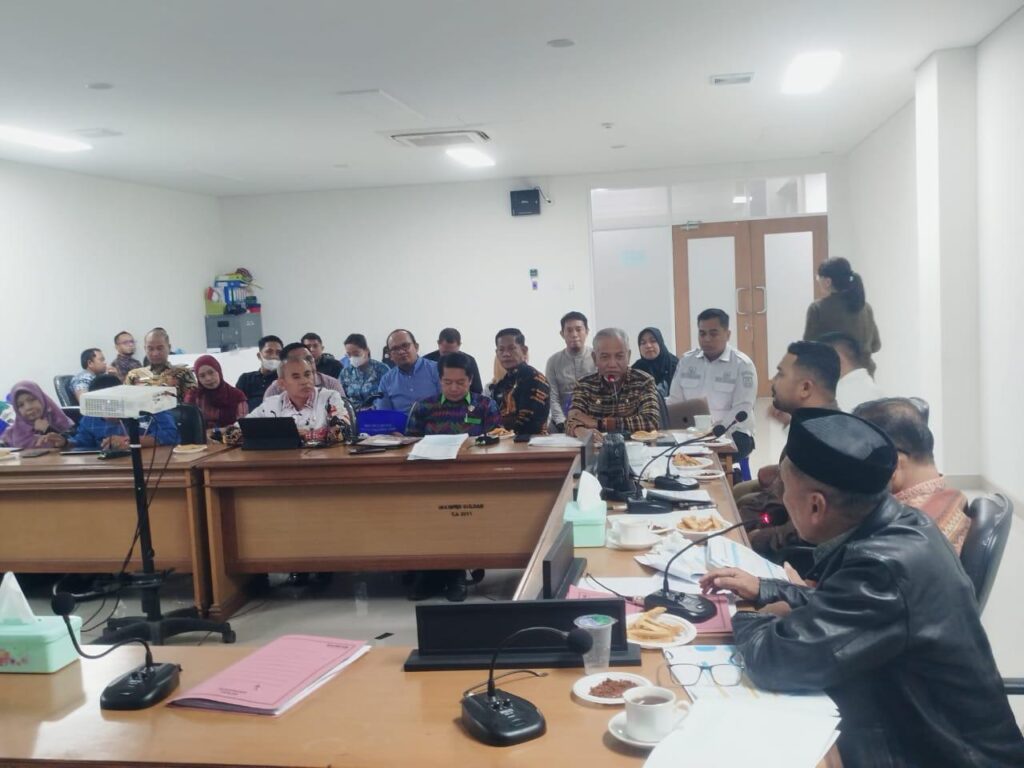 BPSDMD Sulbar Hadiri Rapat Konsultasi Komisi I DPRD Terkait Rancangan KUA-PPAS 2026