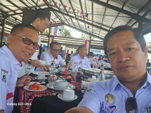 Kepala BPSDM Sulbar Dampingi Gubernur dan Wamenparekraf pada Acara Sarapan Pagi di Maleo Waterpark